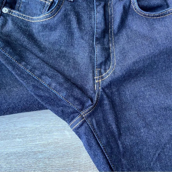 CQY High Rise Skinny PALME CLARITY Dark  Indigo Jeans - Picture 8 of 16